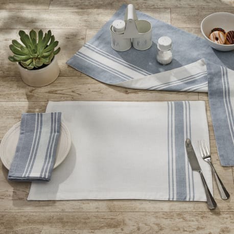 Park Designs Aurora Stripe Placemat, 13 in. x 19 in.