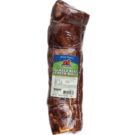 Redbarn Large Glazed Bully Beef Cheek Roll Chew