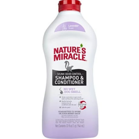 Nature's Miracle Lavender Skunk Odor Control Shampoo, 32 oz.