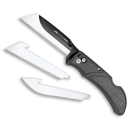 Outdoor Edge Razorwork® Replaceable Blade Utility Knife, Gray