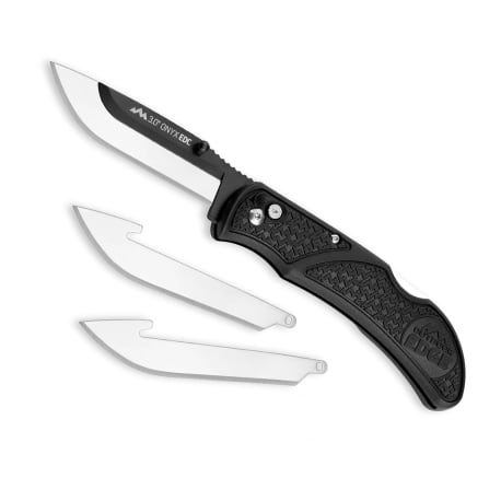 Outdoor Edge Onyx-Lite Replaceable Blade 3 In. Folding Knife