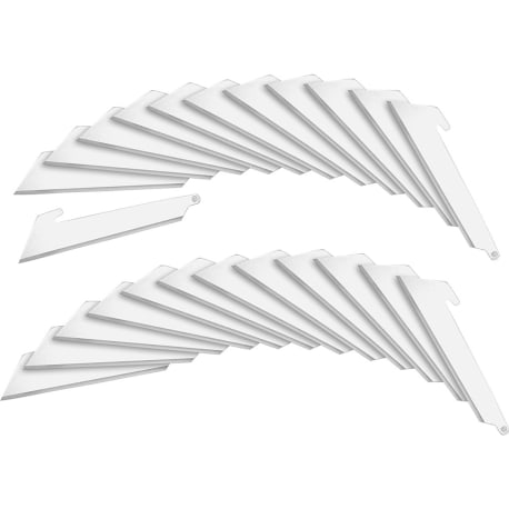 Outdoor Edge Utility Stainless Steel 3 In. Replacement Blades, 24 pc