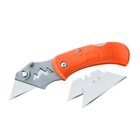 Outdoor Edge B.O.A Folding Utility Knife, Orange