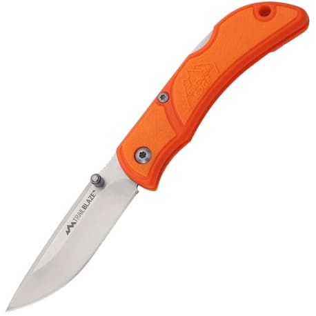 Outdoor Edge TrailBlaze 2.5 In Drop Point Blade Folding Knife