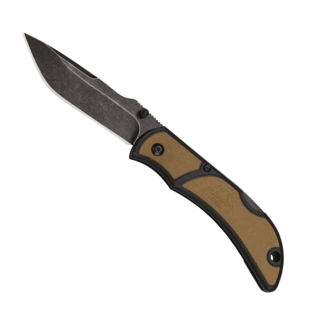 Outdoor Edge Chasm 3.3 In Folding Knife, Brown