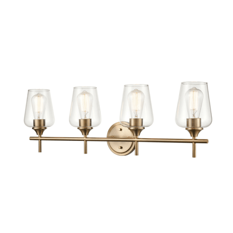 Millennium Lighting Ashford Modern Gold Four Light Vanity