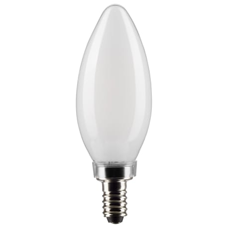 Satco 4 Watt B11 LED Frosted Decorative Light Bulb, 2-Pack