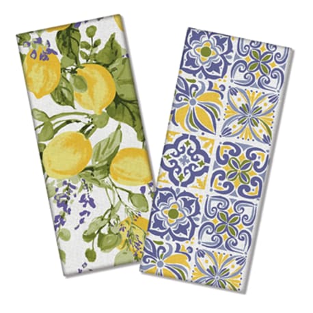 LANG Lemon Grove Dish Towels, Set of 2