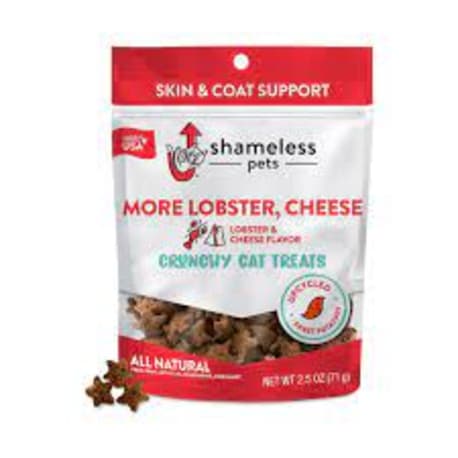 Shameless Pet Lobster & Cheese Cat Treats, 2.5 oz.