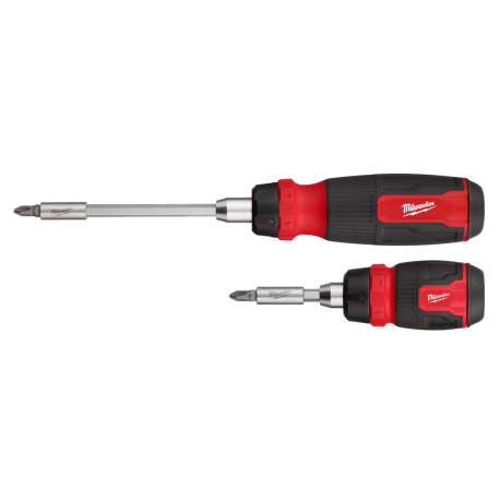 Milwaukee 2-PC Ratcheting Multi-Bit & Compact Multi-bit Screwdriver Set