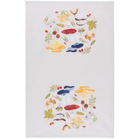 Now Designs Mushrooms Printed Dishtowel