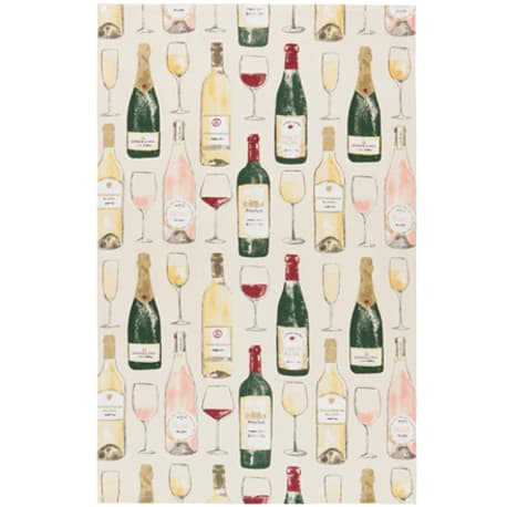 Now Designs Sommelier Printed Dishtowel