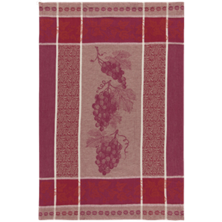 Now Designs Grapes Woven Jacquard Dishtowel