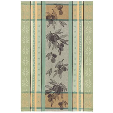 Now Designs Olives Jacquard Dishtowel