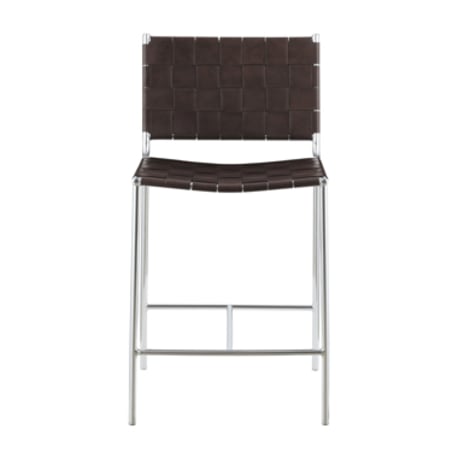 Coaster Furniture Brown Adelaide Upholstered Bar Stool