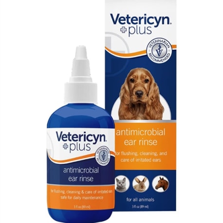 Vetericyn Plus Antimicrobial Ear Rinse, 3 oz.