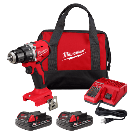 Milwaukee M18™ Compact Brushless 1/2" Drill/Driver Kit