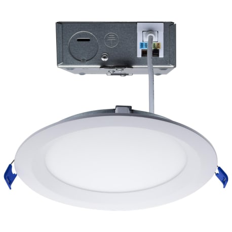 Satco 15 Watt LED Low Profile Round Regress Baffle Downlight, 6 in.