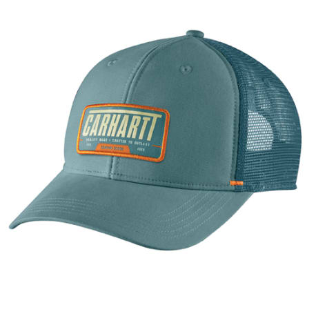 Carhartt Men's Sea Pine Canvas Mesh Back Outlast Patch Cap