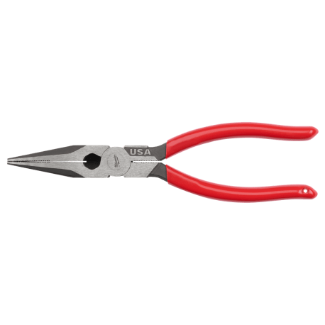 Milwaukee 8" Long Nose Dipped Pliers