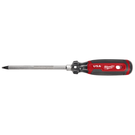 Milwaukee 6" #3 Square Cushion Grip Screwdriver