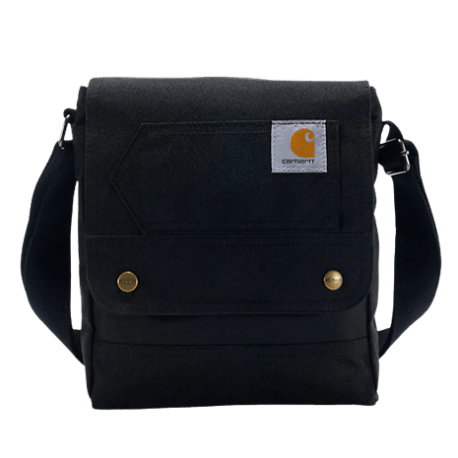 Carhartt Black Cross Body Snap Bag