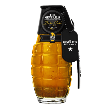 The General's Bold Gold Cayenne Infused Olive Oil