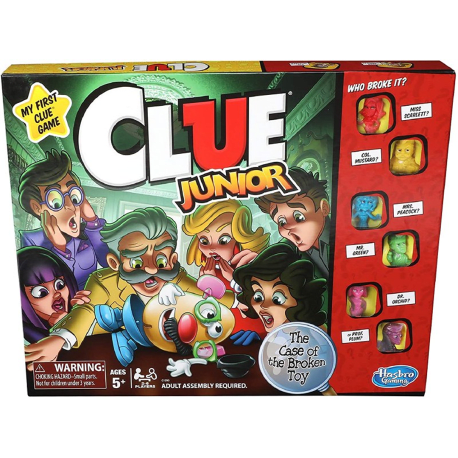 Hasbro Clue Junior Board Game