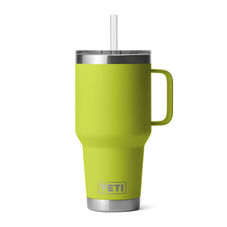 YETI Rambler Chartreuse Mug with Straw Lid, 35 oz.