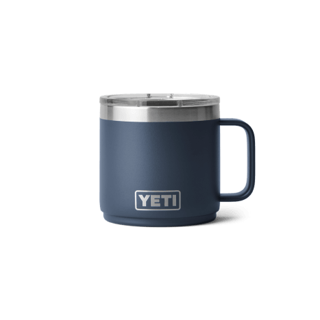 YETI Rambler Navy Stackable Mug with Magslider Lid, 14 oz.