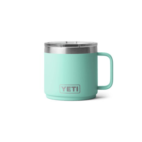 YETI Rambler Seafoam Stackable Mug with Magslider Lid, 14 oz.