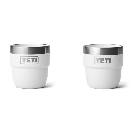 YETI Rambler 4 oz White Espresso Cup, 2-Pack