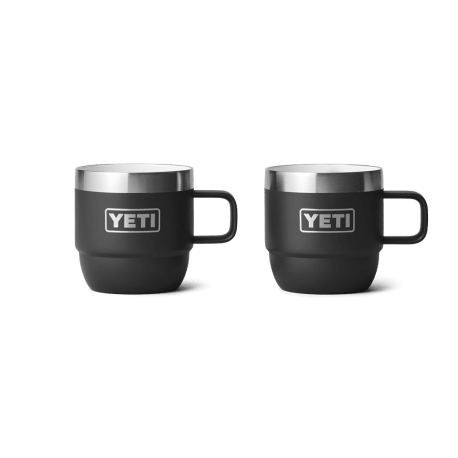 YETI Rambler 6 oz Black Espresso Mug, 2-Pack