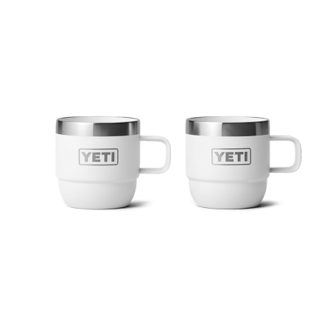 YETI Rambler 6 oz White Espresso Mug, 2-Pack