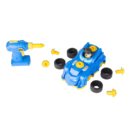 Tomy Batman Build-A-Buddy™ Batmobile Toy with Drill