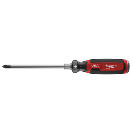 Milwaukee 6" #2 Phillips Cushion Grip Screwdriver