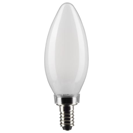 Satco 4 Watt B11 LED Frosted Natural Light Candelabra Base Light Bulb