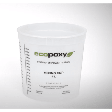 EcoPoxy Graduated Mixing Cup, 4L