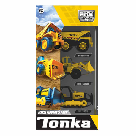 Tonka 1:64 Metal Movers, 3 Pack