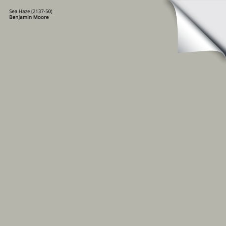 Benjamin Moore Sea Haze (2137-50) Sample Sheet