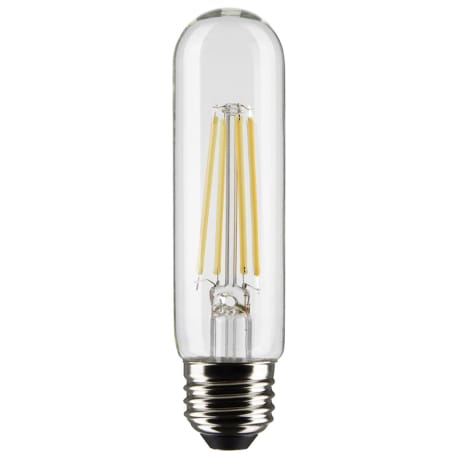 Satco 8 Watt T10 LED Clear Warm White Medium Base Light Bulb