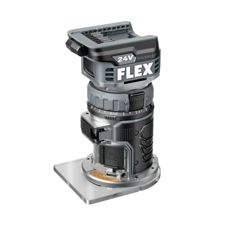 FLEX 24V Compact Trim Router, Tool Only