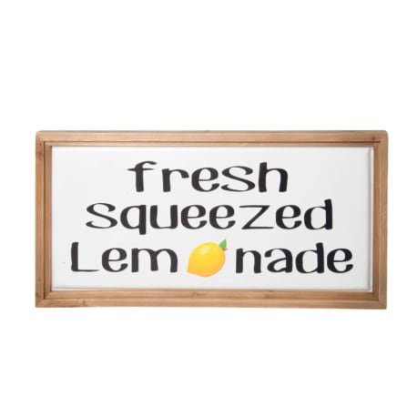 VIP Home & Garden Metal Lemonade Sign, 24 in.