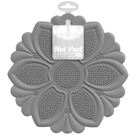 Talisman Designs Gray Non-Slip Grip Trivet