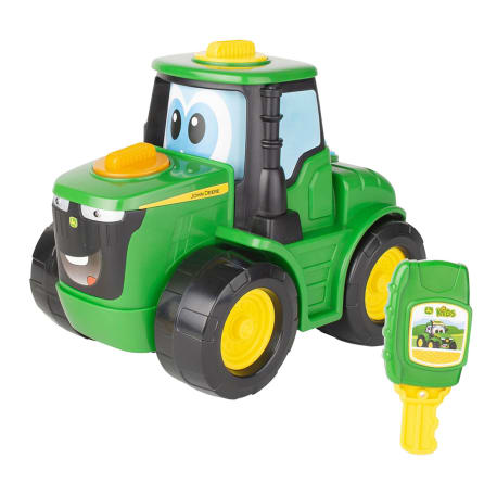 TOMY John Deere Key and Go Johnny Tractor