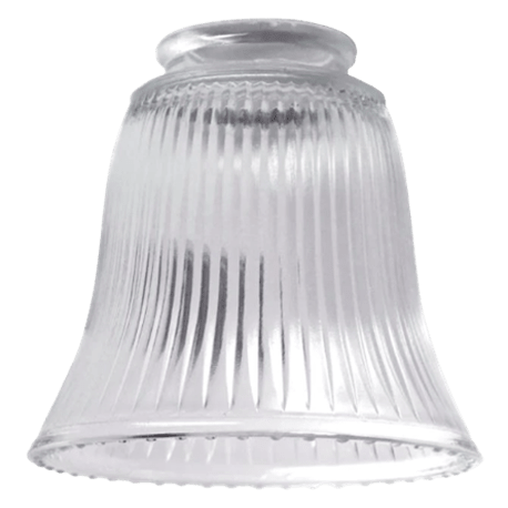 Westinghouse Clear Ribbed Glass Bell Shade