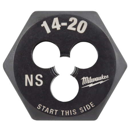 Milwaukee  14-20 NS 1" Hex Threading Die