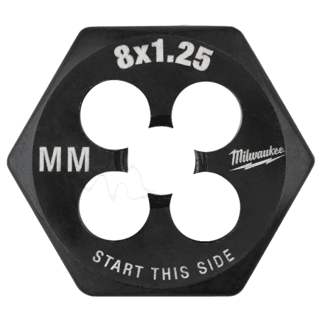 Milwaukee M8-1.25 mm Metric 1" Hex Threading Die