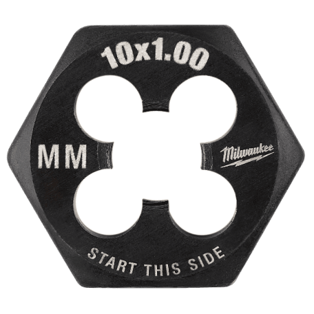 Milwaukee M10-1.00 mm Metric 1" Hex Threading Die