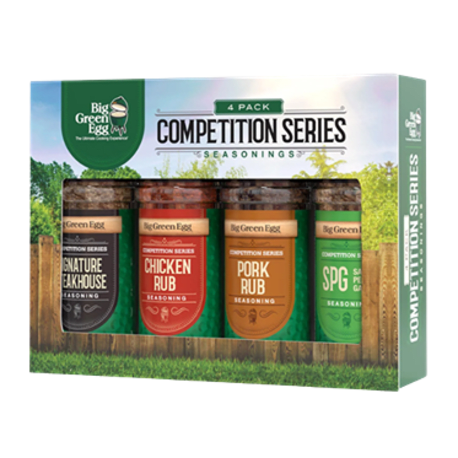 Big Green Egg Competition Seasoning Set, 4-Pack